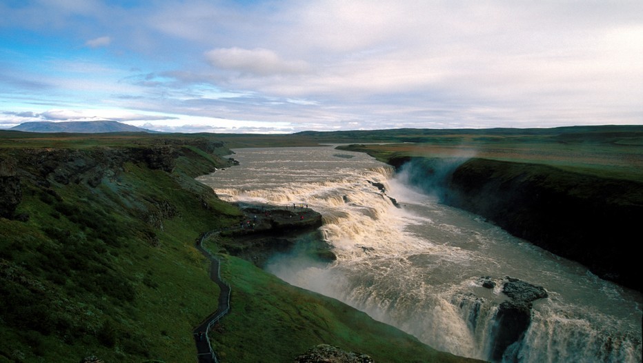 Chute d'eau Gullfoss