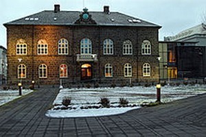 Le parlement Islandais à Reykjavik la capitale Le parlement Islandais à Reykjavik la capitale