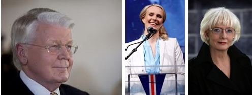 le Président Islandais  Olafur Ragnar Grimsson,  Thora Arnorsdottir, Johanna Sigurdardottir, le Président Islandais  Olafur Ragnar Grimsson,  Thora Arnorsdottir, Johanna Sigurdardottir,