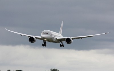 Dreamliner ou Boeing 787 en démonstration (photo aeroweb-fr.net)