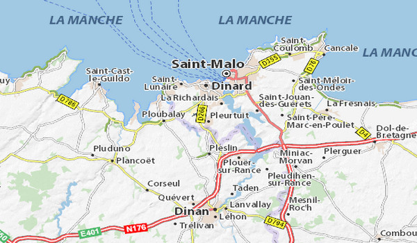 Via Michelin carte @ DR Via Michelin carte @ DR