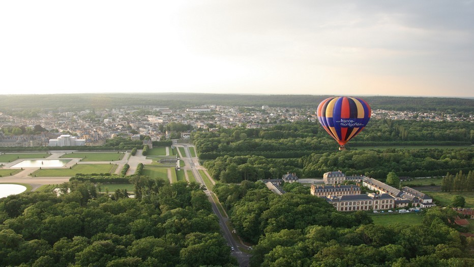 Survol du Val de Loire (Copyright France Montgolfières)