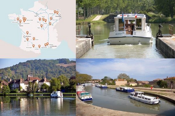 Avec  8200 km de voies navigables la France propose des escapades et des vacances au fil de l’eau en partant à la découverte de ses grandes villes, ses petits villages, ses sites touristiques ou ses lieux secrets bien cachés.@ Nicols et David Raynal