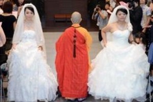 Taïwan :  Premier mariage homosexuel bouddhiste !