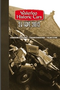 Belgique:  3ème Edition du Waterloo Historic Cars