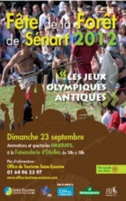 Fête de la forêt de Sénart :  Des Jeux Antiques au cœur d’une scène grandeur nature !