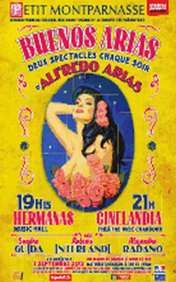 " Buenos Arias" au Petit Théâtre Montparnasse " Buenos Arias" au Petit Théâtre Montparnasse