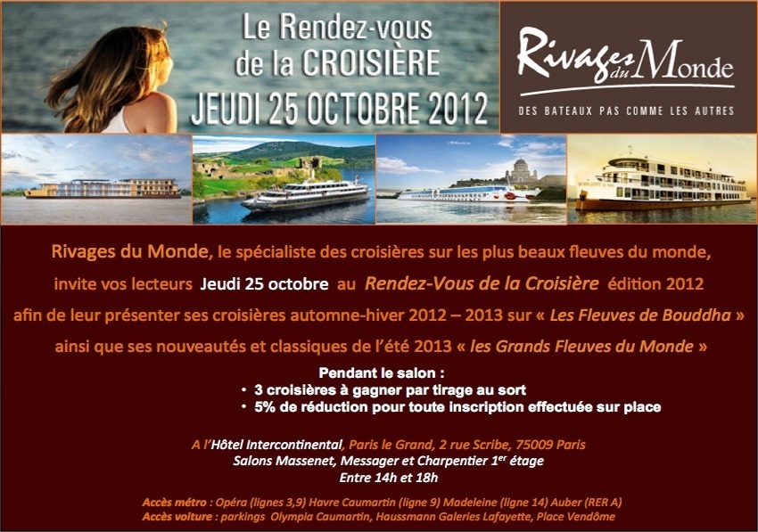 Rivages du Monde : Invitation ouverte à tous ! Rivages du Monde : Invitation ouverte à tous !