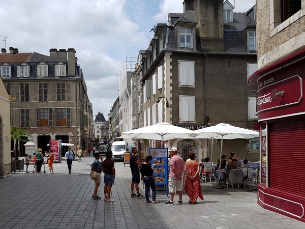 Pau La rue Joffre ©JM.Decompte