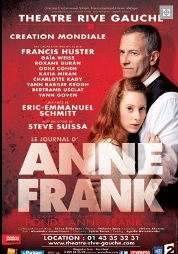 Anne Frank au Théâtre Rive-Gauche, avant le drame, la vie. Anne Frank au Théâtre Rive-Gauche, avant le drame, la vie.