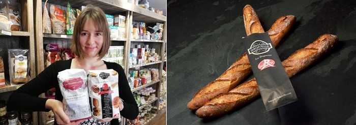 La farine Label Rouge dite Bagatelle est le fer de lance de la société Foricher tandis que celle plus régionale comme la Fougerollaise est disponible notamment à l’épicerie Poulain au Val d’Ajol dans les Vosges. ©Farines Foricher-Bertrand Munier La farine Label Rouge dite Bagatelle est le fer de lance de la société Foricher tandis que celle plus régionale comme la Fougerollaise est disponible notamment à l’épicerie Poulain au Val d’Ajol dans les Vosges. ©Farines Foricher-Bertrand Munier