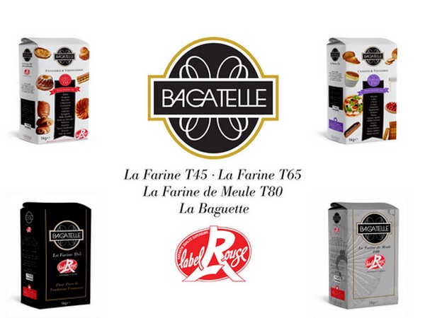 Un éventail des farines Bagatelle. © Farines Foricher