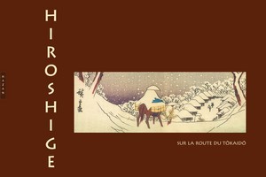 Livres "voyager en lignes" avec deux beaux livres dédiés à la peinture d'Hiroshige