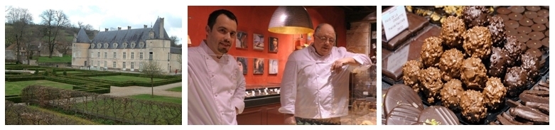 Château de Bussy-Rabutin (photo Christophe Finot)  Guy Carbillet et son fils Alexandre, les célèbres chocolats (photos www.chocolat-carbillet.com) Château de Bussy-Rabutin (photo Christophe Finot)  Guy Carbillet et son fils Alexandre, les célèbres chocolats (photos www.chocolat-carbillet.com)
