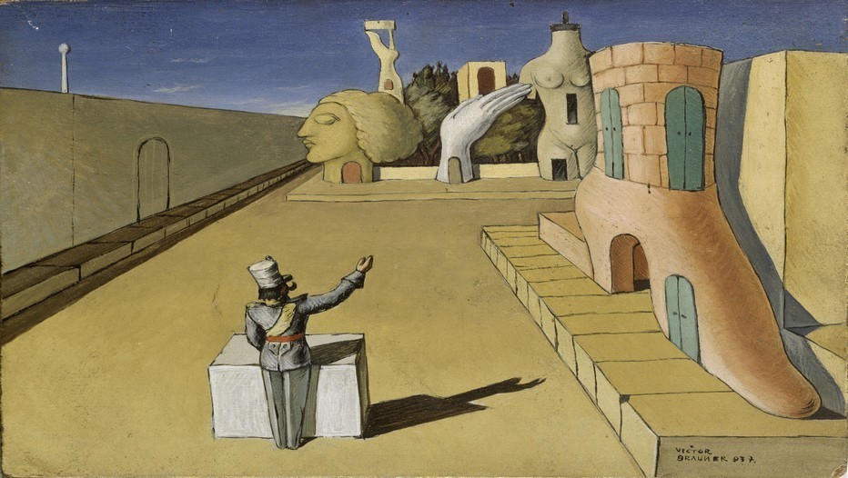 "La ville qui rêve" de Victor Brauner 1937 "La ville qui rêve" de Victor Brauner 1937