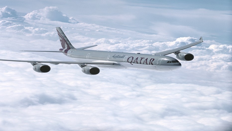 Copyright Qatar Airways A -340 Copyright Qatar Airways A -340