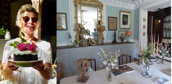 Accueil au goûter par Fanny Desclaux et  Chambre d'hôtes de charme dans l'ancienne maison Lacroix @ C.Gary