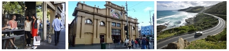 Salon de thé Hopetoun, The Queen Victoria Market, Great Ocean Road (photos Australian Tourism))