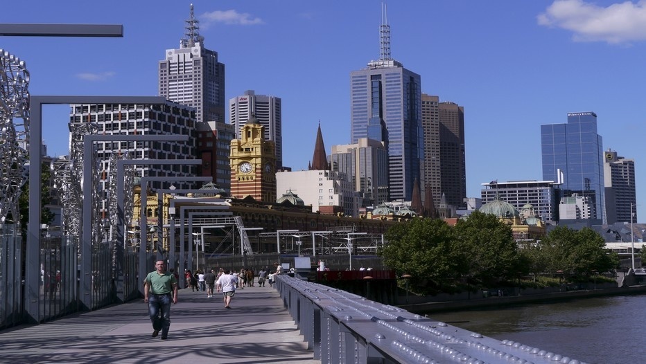 Promenade au coeur de Melbourne (Photo Sylvain Grandadam)