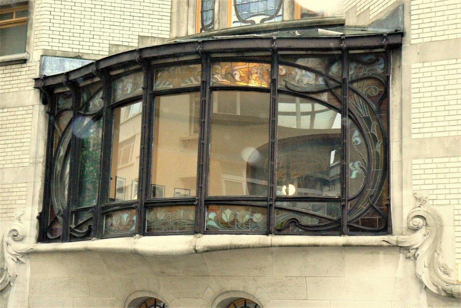 Bruxelles - Hôtel Hannon, rue de la Jonction. Architecte Jules Brunfaut.@ A.Degon