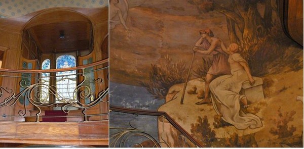 Décor escalier Hôtel Hannon à Bruxelles @ A.Degon Décor escalier Hôtel Hannon à Bruxelles @ A.Degon