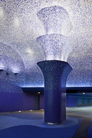 Station "Toledo" à Naples (photo office tourisme Naples) Station "Toledo" à Naples (photo office tourisme Naples)