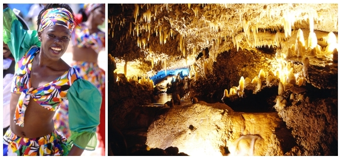 Le sourire de la Barbade, Barbade Harrison Cave (crédits photos  : Office de tourisme de la Barbade). Le sourire de la Barbade, Barbade Harrison Cave (crédits photos  : Office de tourisme de la Barbade).