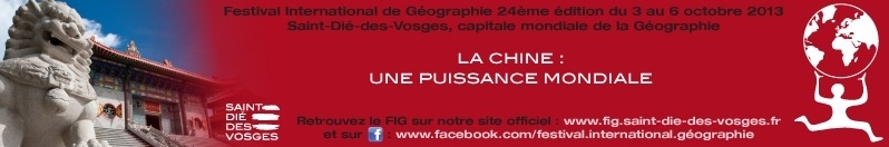 Saint-Dié-des-Vosges : FIG 2012 - Parole de géographe..... Saint-Dié-des-Vosges : FIG 2012 - Parole de géographe.....