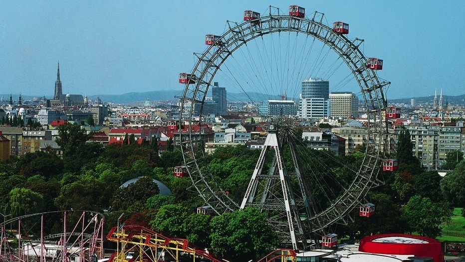 La célèbre roue du Prater près du quartier juif de Leopoldstat (photo office de tourisme autrichien)