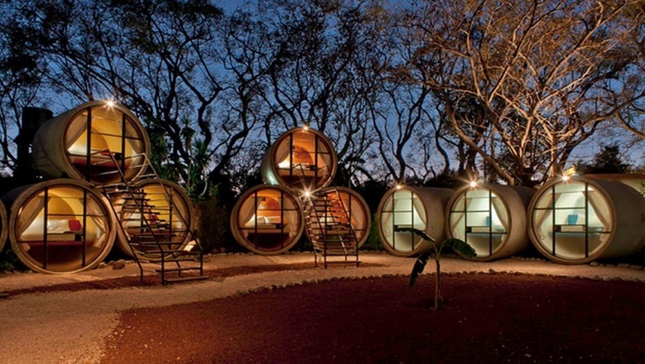 Le Tubohotel dans le petit village de Tepzotlan situé à environ 1heure de Mexico Le Tubohotel dans le petit village de Tepzotlan situé à environ 1heure de Mexico