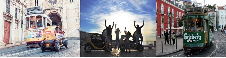 La ville possède l'un des plus grands réseaux de bornes de recharge pour véhicules électriques au monde.@ Tourisme vert Lisbonne et @ David Raynal