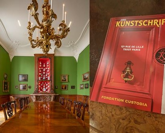 Fondation Custodia - grand salon (c) Jannes Linders - et  catalogue de la Fondation . @ K.Frossard