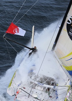 En pleine course (Photo Macif_VG Jean-Marie Liot)