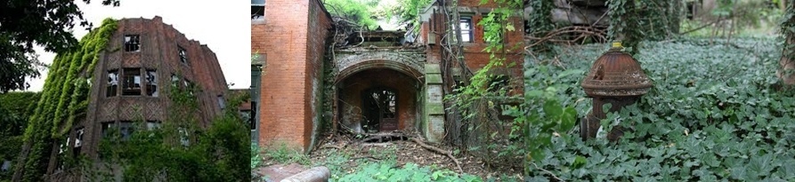 North Brother, une île abandonnée en plein New-York. North Brother, une île abandonnée en plein New-York.