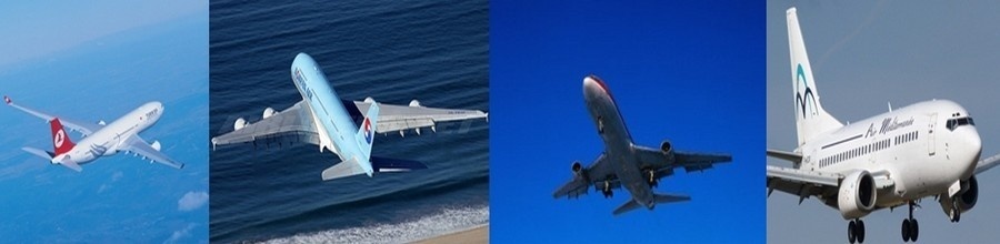 1/ Photo CieTurkish Airlines/2/Korean Airlines Photo Maxence Graf/3 Photo  Cie SAS/4 Cie Photo Cie Air Mediterranée 1/ Photo CieTurkish Airlines/2/Korean Airlines Photo Maxence Graf/3 Photo  Cie SAS/4 Cie Photo Cie Air Mediterranée