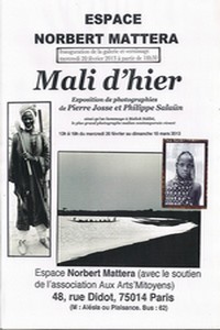 Affiche expo Mali Affiche expo Mali