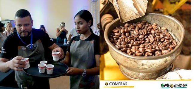 Dégustation de café lors d'un salon du tourisme à Punta Cana en République Dominicaine @ David Raynal et OT Amérique Centrale. Dégustation de café lors d'un salon du tourisme à Punta Cana en République Dominicaine @ David Raynal et OT Amérique Centrale.