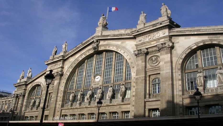 Façade Gare du Nord à Paris (Copyright Parisrama.com))