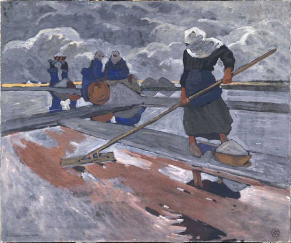 Les ramasseuses de sel à Guérande (Musée d'Orsay à Paris) - Photo ADAGP - Les ramasseuses de sel à Guérande (Musée d'Orsay à Paris) - Photo ADAGP -