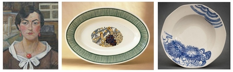 Auto-portrait de l'artiste-peintre Yvonne Jean-Haffen (1882-1993) 2/ Photo Service Lamer manufacture Jules Henriot (photo ADAGP) 3/ Assiette décor décagonal que Méheut a créé pour le restaurant Prunier. Assiettes encore utilisées aujourd'hui.(Photo Prunier) Auto-portrait de l'artiste-peintre Yvonne Jean-Haffen (1882-1993) 2/ Photo Service Lamer manufacture Jules Henriot (photo ADAGP) 3/ Assiette décor décagonal que Méheut a créé pour le restaurant Prunier. Assiettes encore utilisées aujourd'hui.(Photo Prunier)