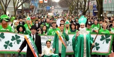 le défilé de la Saint-Patrick d’Omote-Sando à Tokyo (photo Irish-Network-Japan.com) le défilé de la Saint-Patrick d’Omote-Sando à Tokyo (photo Irish-Network-Japan.com)