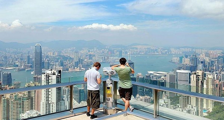 Vue générale sur la baie de Hong-Kong (Photo Laurent Fievet/AFP/Getty Images) Vue générale sur la baie de Hong-Kong (Photo Laurent Fievet/AFP/Getty Images)