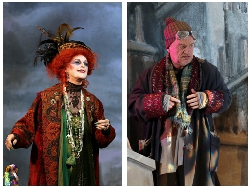 Anny Dupeyrey et Dominique Pinon dans la "Folle de Chaillot" (Photo Lot) Anny Dupeyrey et Dominique Pinon dans la "Folle de Chaillot" (Photo Lot)