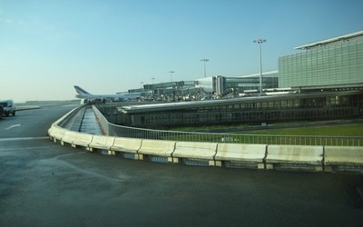 Fermeture du terminal  2B  l  a roport  Roissy Charles  de  Gaulle 