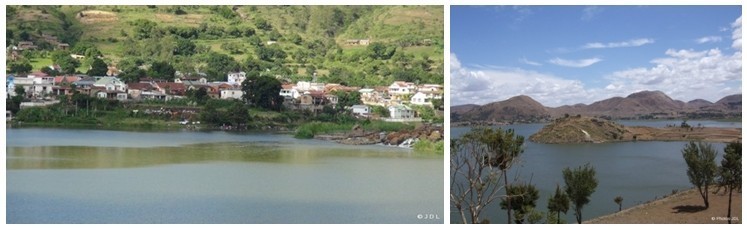 Vue sur le village d'Ampéfy. 2/ Région des lacs d'Itasy (Photos L.D.)