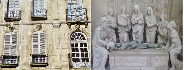 De gauche à droite : Porte de Sens à Villeneuve-sur-Yonne©Adeline Gauthier ; Mise au tombreau XVIè siècle dans l'église ND de l'Assomption à Villefranche @ C.Gary De gauche à droite : Porte de Sens à Villeneuve-sur-Yonne©Adeline Gauthier ; Mise au tombreau XVIè siècle dans l'église ND de l'Assomption à Villefranche @ C.Gary