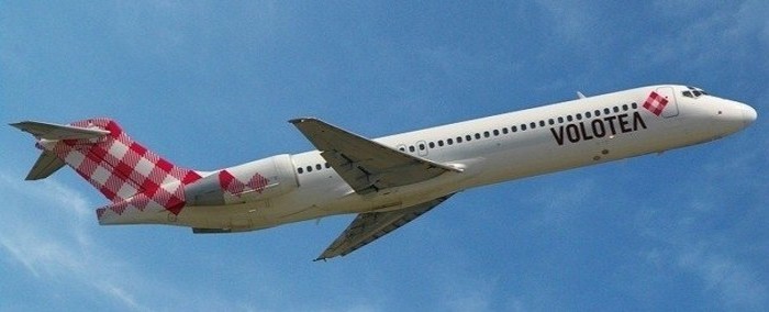 l'un des Boeing 717, d’une capacité de 125 places en plein vol,de la flotte Volotea (photo D.R.) l'un des Boeing 717, d’une capacité de 125 places en plein vol,de la flotte Volotea (photo D.R.)
