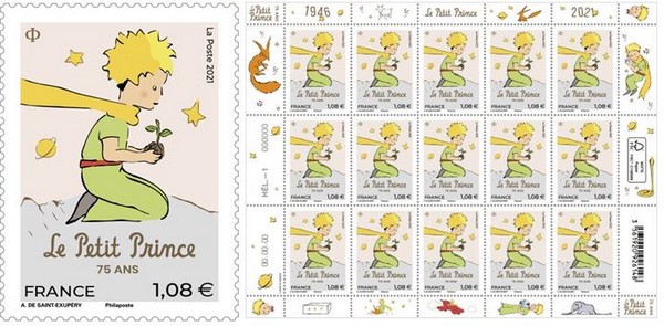 Disponible dès le 12 avril 2021 dans tous les bureaux de Poste, ce timbre officiel émis à 720 000 exemplaires va voyager et créer une nouvelle fois des liens entre les femmes et les hommes. D.R.