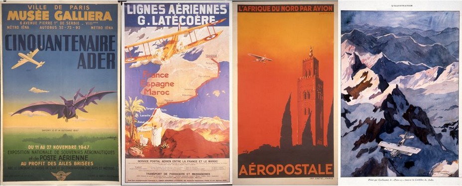 Au sortir de la Première Guerre mondiale, Pierre-Georges Latécoère est persuadé que l'on peut utiliser l'avion à des fins pacifiques. En 1918, il imagine une ligne aérienne reliant la France au Sénégal en passant par l'Espagne et le Maroc. Crédit photo Musée de La Poste. Au sortir de la Première Guerre mondiale, Pierre-Georges Latécoère est persuadé que l'on peut utiliser l'avion à des fins pacifiques. En 1918, il imagine une ligne aérienne reliant la France au Sénégal en passant par l'Espagne et le Maroc. Crédit photo Musée de La Poste.