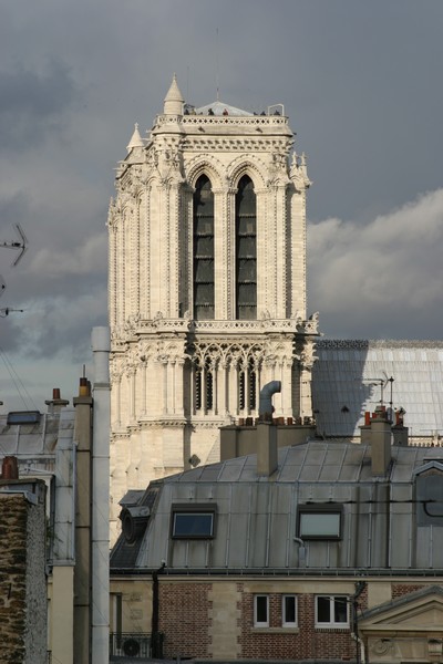 Tour sud de Notre-Dame @ David Raynal. Tour sud de Notre-Dame @ David Raynal.